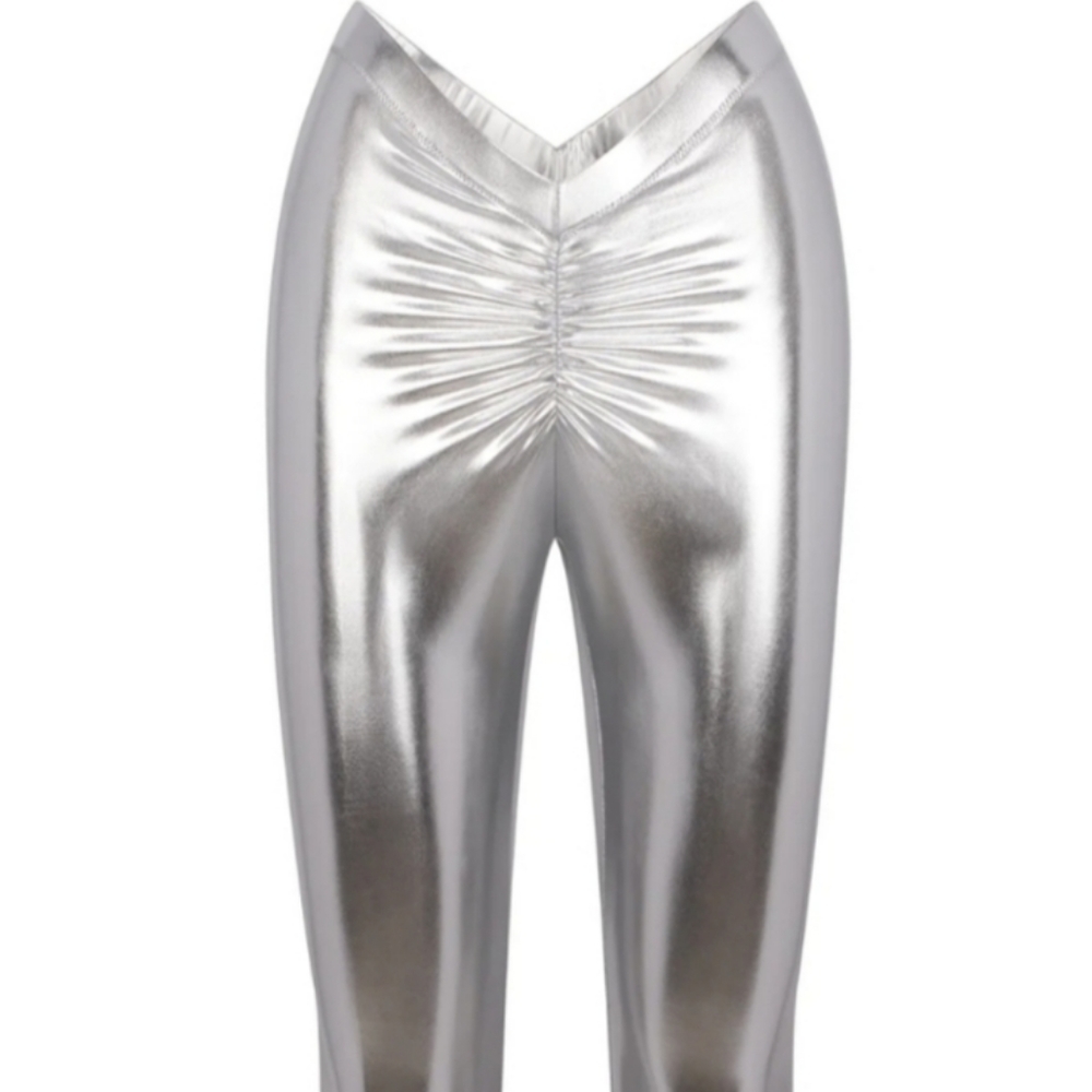 NWT Skims Metallic Swim Capri - Picture 3 of 4